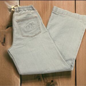 RAG‎ DOLL LA WIDE LEG JEANS SIZE LARGE